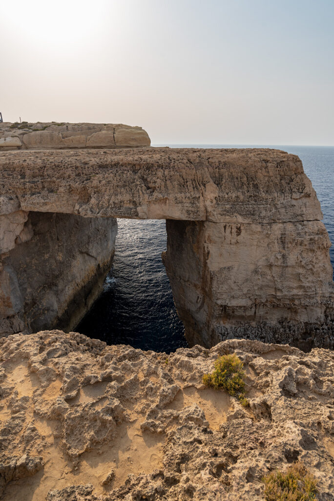 Gozo - okno Wied Il-Mielaħ