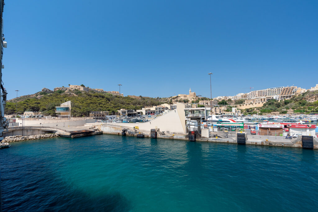 Na promie Gozo - Malta: żegnamy Mġarr (Gozo)