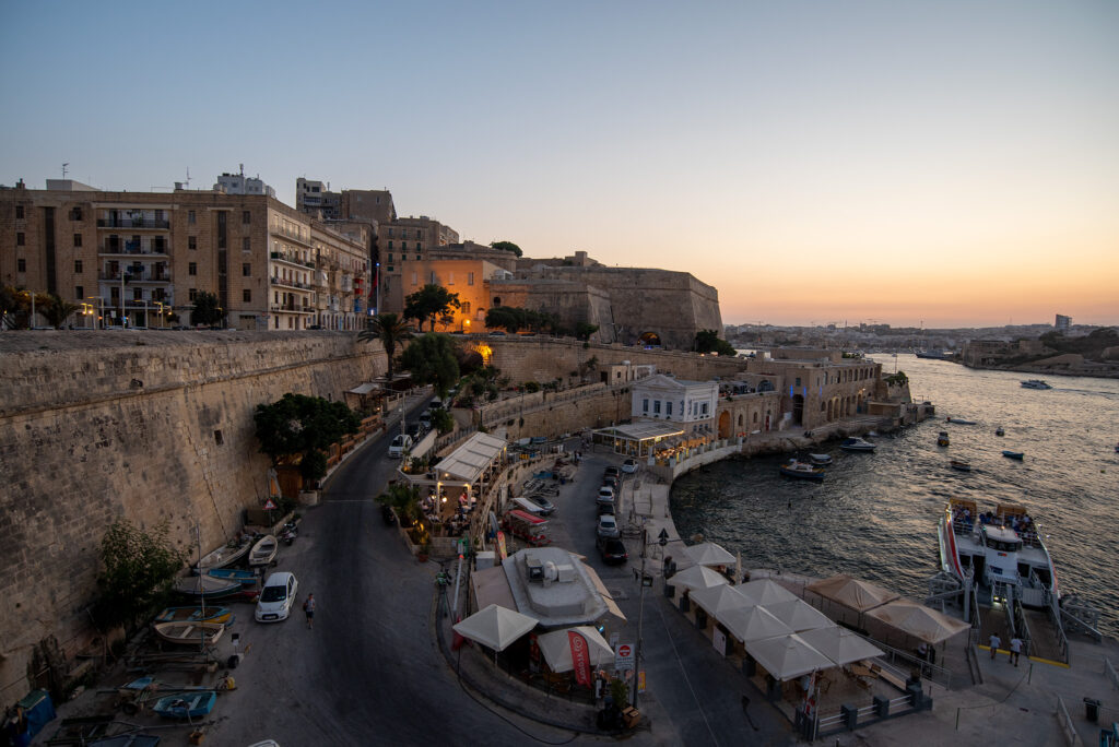Valletta - przystań promowa